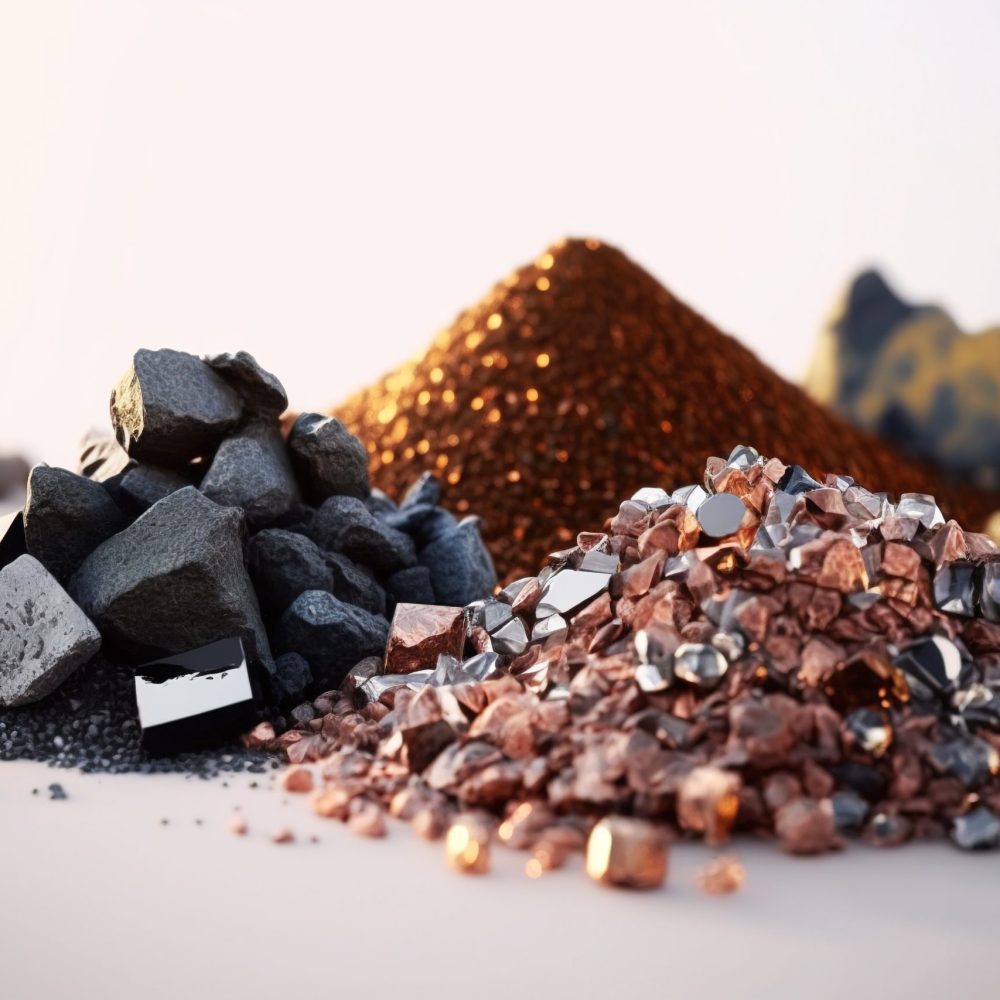 Small,Pile,Of,Minerals,Extracted,In,A,Rare,Earth,Mine Small,Pile,Of,Minerals,Extracted,In,A,Rare,Earth,Mine